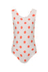Mini Olympic / Orange Peacock - Polka Dots