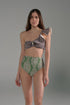 Victoria Vintage Bottom / Green Arabesque