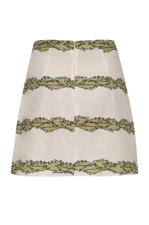 Carmelita Cotton Mini Skirt / Helechos
