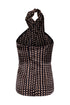 Cayetana Silk Blouse / Black Seeds
