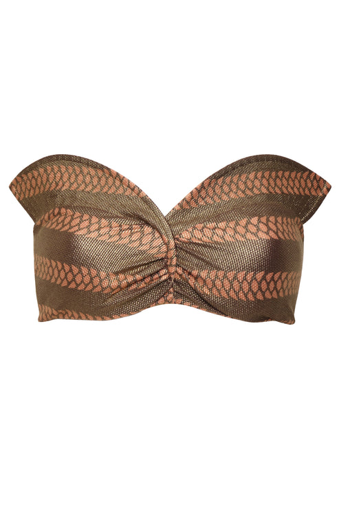Victoria Top / Gold - Nude