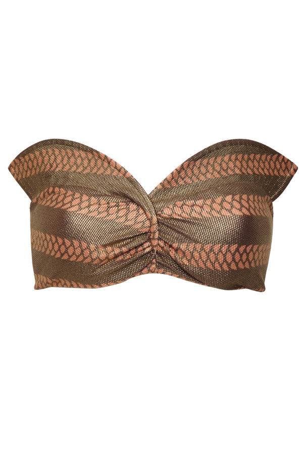 Victoria Top / Gold - Nude