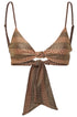 Pacifico Top / Gold - Nude