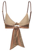 Pacifico Top / Gold - Nude