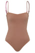 Las Balsas One Piece / Ethnic Pink Stripes