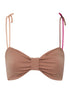 San Miguel Top / Ethnic Pink Stripes