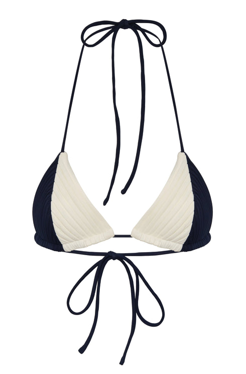 Jose Top / Navy - Ivory
