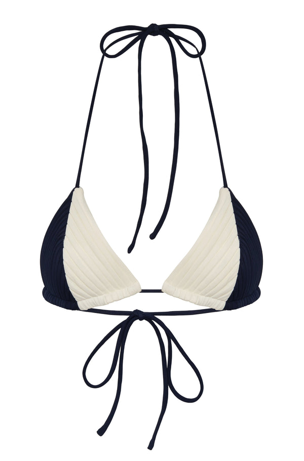 Jose Top / Navy - Ivory
