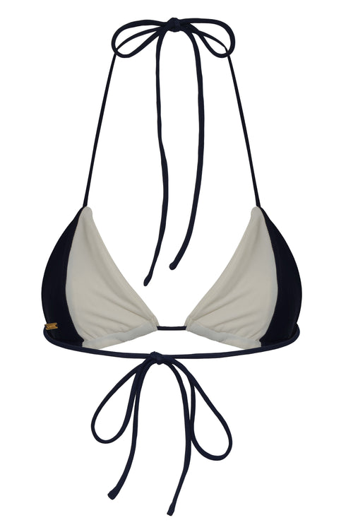 Jose Top / Navy - Ivory