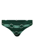 Sunset Waves Bottom / Green Horse Reins - Green