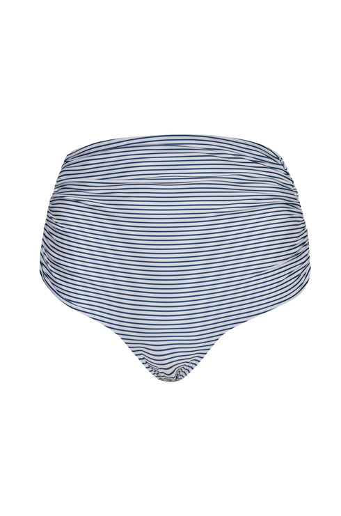 Victoria Bottom / Navy Stripes - Ivory