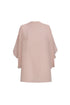 Manzanares Crepe Chine Blouse / Dust Pink