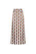 Carlota Satin Silk Maxi Skirt / Horse Reins