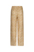 San Benito Linen Pants / Yellow Flowers