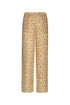 San Benito Linen Pants / Yellow Flowers