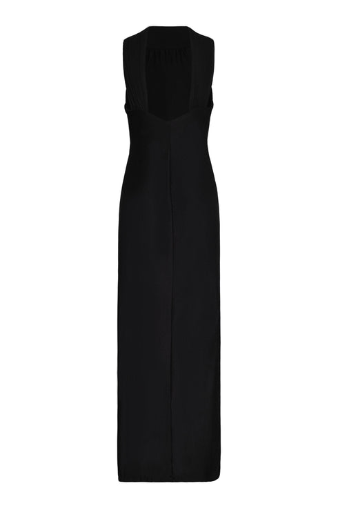 Rosales Jersey Midi Dress / Black