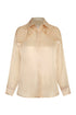 Andalucía Satin Silk Shirt / Butter Reptile