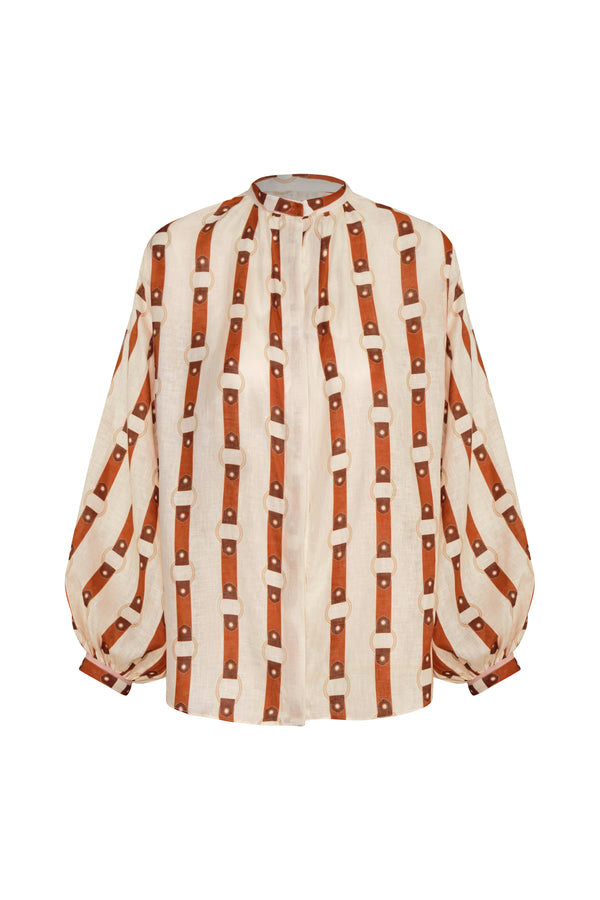 Don Simón Linen Shirt / Horse Reins