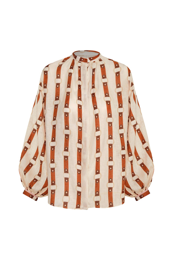 Don Simón Linen Shirt / Horse Reins