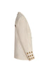 Santo Tomas Embroidered Canvas Blazer / Ivory