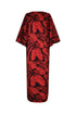 Mercedes Silk Jacquard Tunic / Cherry Rainforest