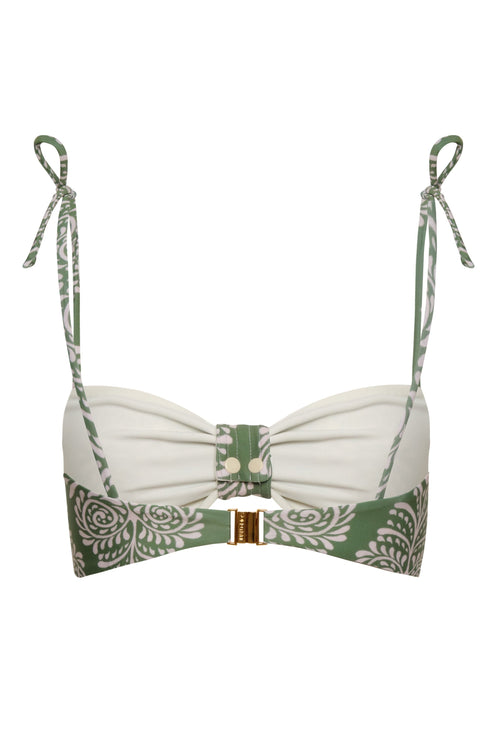 San Miguel Top / Green Arabesque