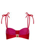 San Miguel Top / Red - Fuchsia