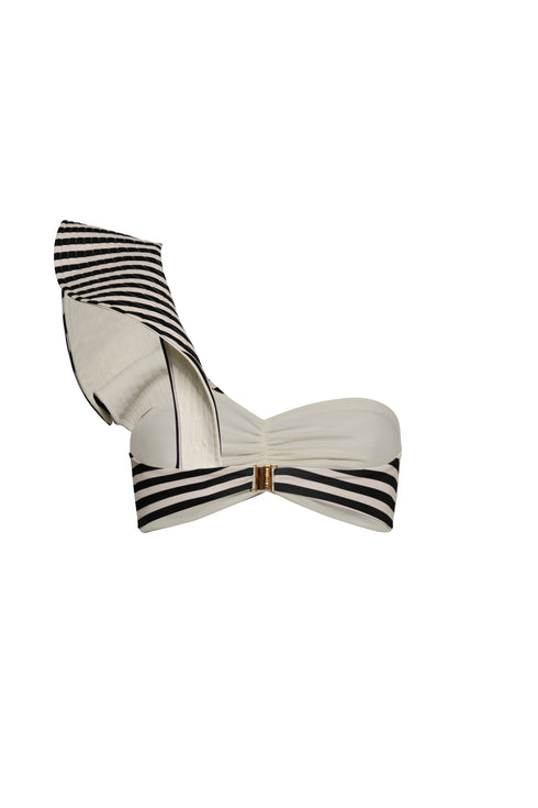 Barranquero Top / Black & White Stripes