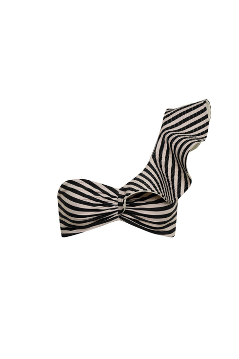 Barranquero Top / Black & White Stripes