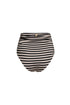Morante Embroidered Bottom / Black & White Stripes