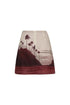 Carmelita Linen Mini Skirt / Red Tropical Landscape