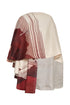Cavalo Linen Poncho / Red Tropical Landscape