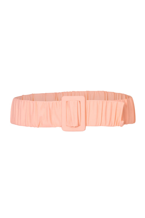 Ruched Belt / Rose