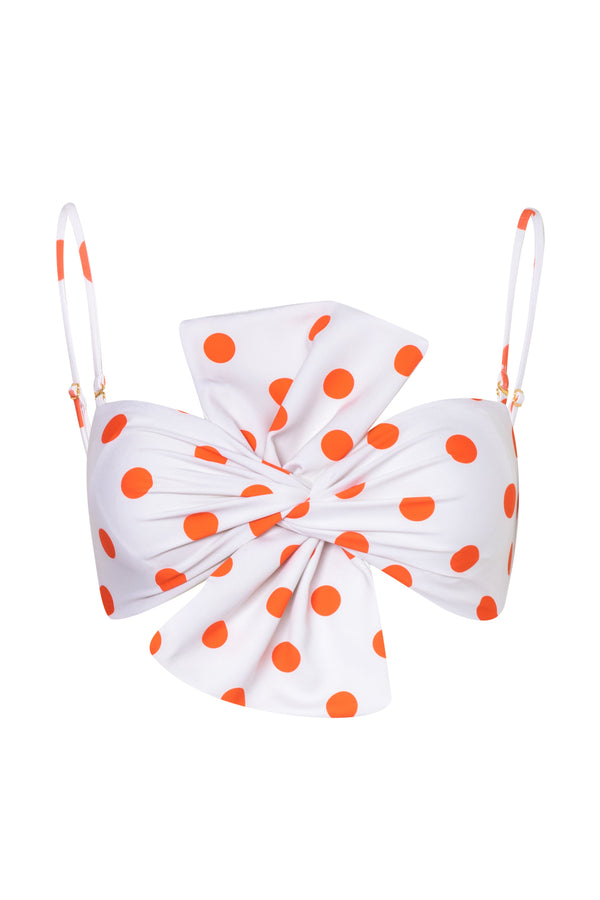 Albatross Top Polka / Orange