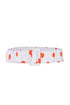 Ruched Belt Polka / Orange