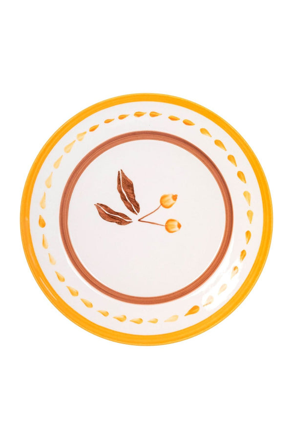 JDD Chontaduro Salad Plate / Yellow