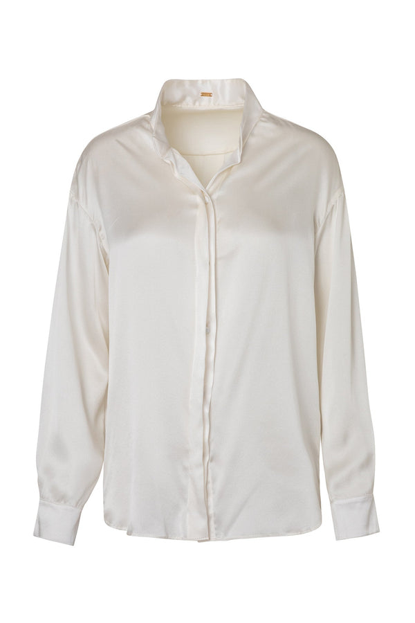 Jill Silk Shirt / Ivory