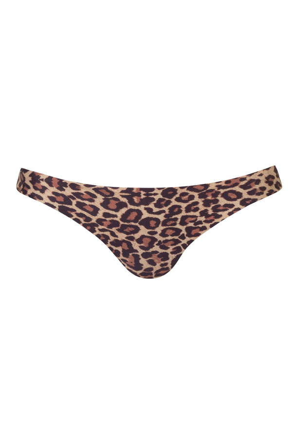 Guava Bottom / Jaguar Print - Chocolate
