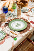 Green Seeds Linen Napkins / Set of 4
