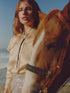 Andalucía Satin Silk Shirt / Butter Reptile