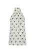 Magdalena Martellato Silk Blouse / Ivory - Black Polka Palms