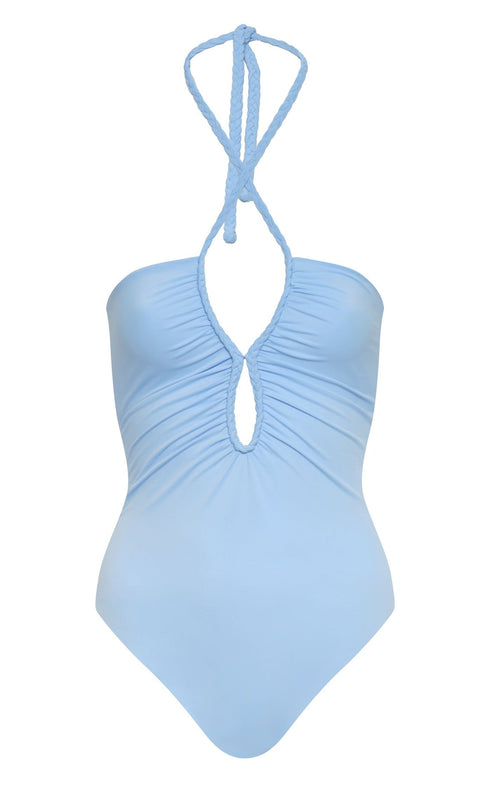 Saint Tropez One Piece / Sky Blue - Ivory