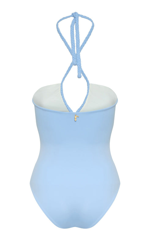 Saint Tropez One Piece / Sky Blue - Ivory