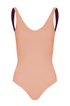 Olympic One Piece / Purple - Blush Pink