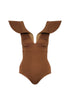 Quetzal One Piece / Brown - Gold
