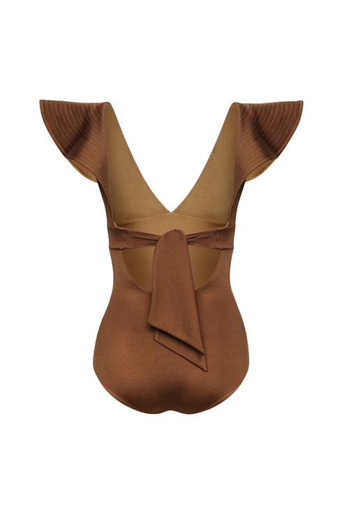 Quetzal One Piece / Brown - Gold