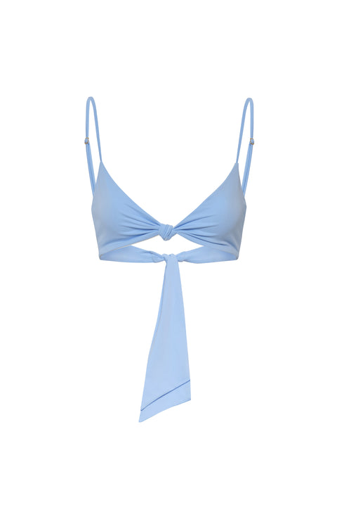 Pacifico Top / Sky Blue - Ivory