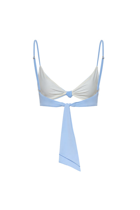 Pacifico Top / Sky Blue - Ivory