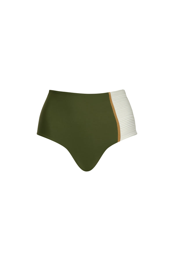 Frida Bottom / Green - Ivory