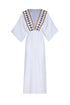 Topacio Linen Tunic / White Embroidered
